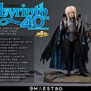 [IK-32525] LABYRINTH JARETH THE GOBLIN KING THE 13TH HOUR EDITION GOLD