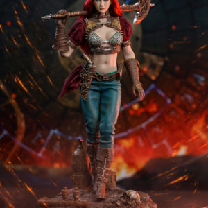 [PL-2019-140A] Steam Punk Red Sonja Classic Version