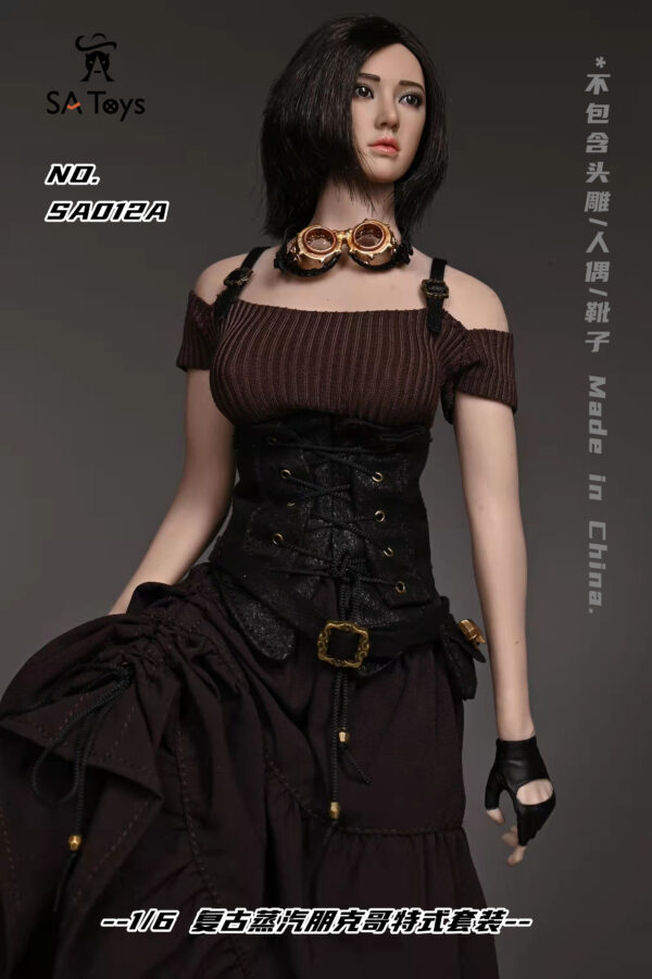 [SAT-012] Vintage Steampunk Gothic Dress - Image 5
