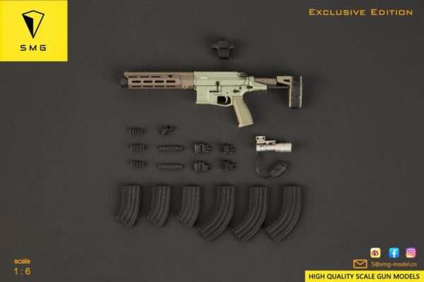 [SMG-7001] 1/6 PDX Weapon Model