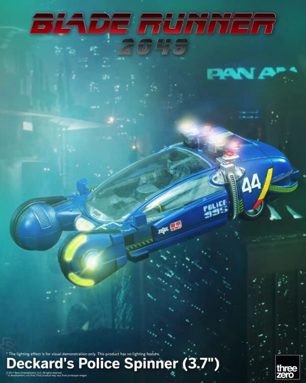 [3A-3Z0689] Blade Runner 2049 Deckard’s Police Spinner - Image 11