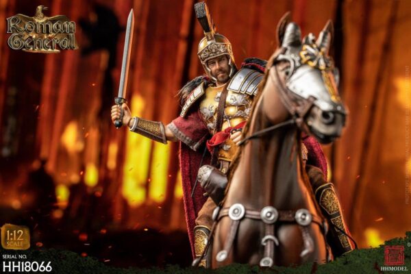 [HY-HH18066] 1:12 Imperial Legion Roman General - Image 7