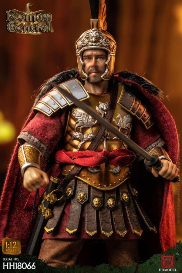 [HY-HH18066] 1:12 Imperial Legion Roman General - Image 2