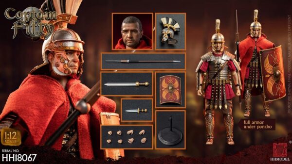 [HY-HH18067] 1:12 Imperial Legion Captain Fifty - Image 13