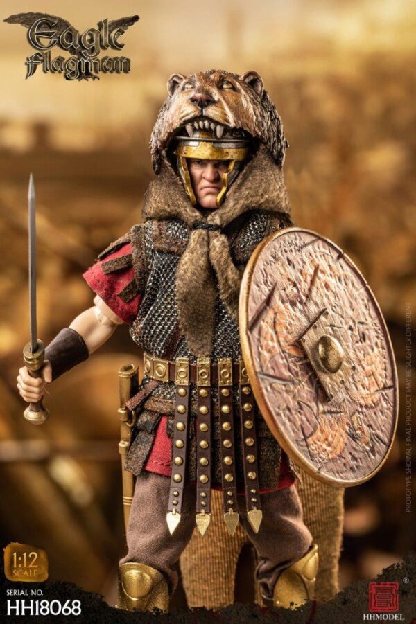 [HY-HH18068] 1:12 Imperial Legion Eagle Flagman - Image 11