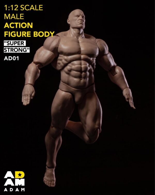 [MUT-AD01] 1/12 Comic Style Strong Figure Body - Image 3