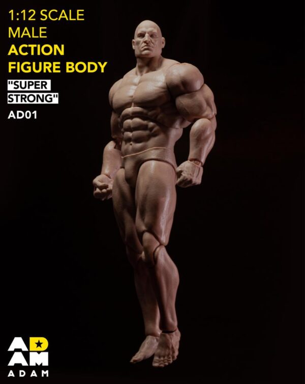 [MUT-AD01] 1/12 Comic Style Strong Figure Body - Image 8