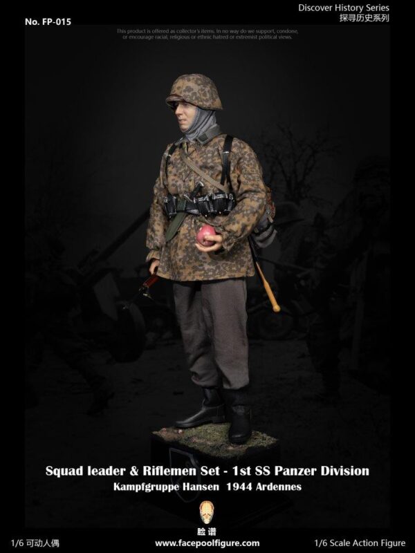 [FP-015B] 1st SS Panzer Division Kampfgruppe Hansen 1944 Ardennes Riflemen - Image 2