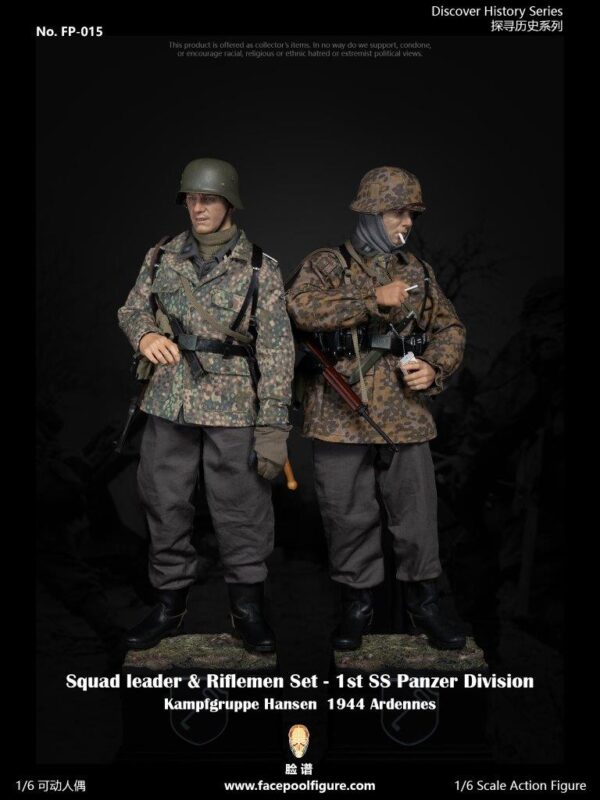 [FP-015B] 1st SS Panzer Division Kampfgruppe Hansen 1944 Ardennes Riflemen - Image 8