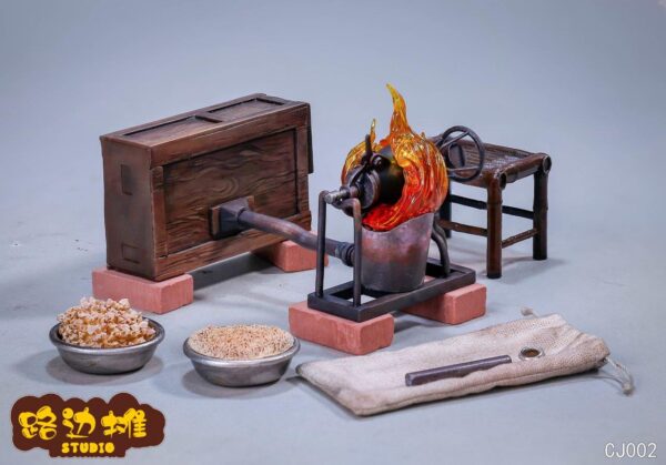[RSS-CJ002] 1/12 Childhood Memories, Chinese Popcorn Scene Set