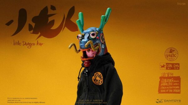 [DAM-PES034] 1/12 Little Dragon imp Coal Dog Annual Special Edition - Image 8