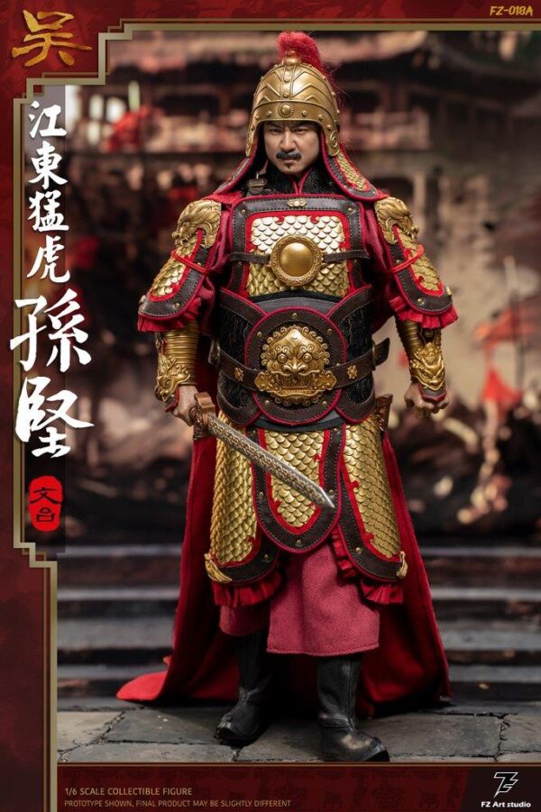 [FZ-0018A] Chapter Wu Jiang Dong Tiger Sun Jian Sun Wen Tai - Image 4