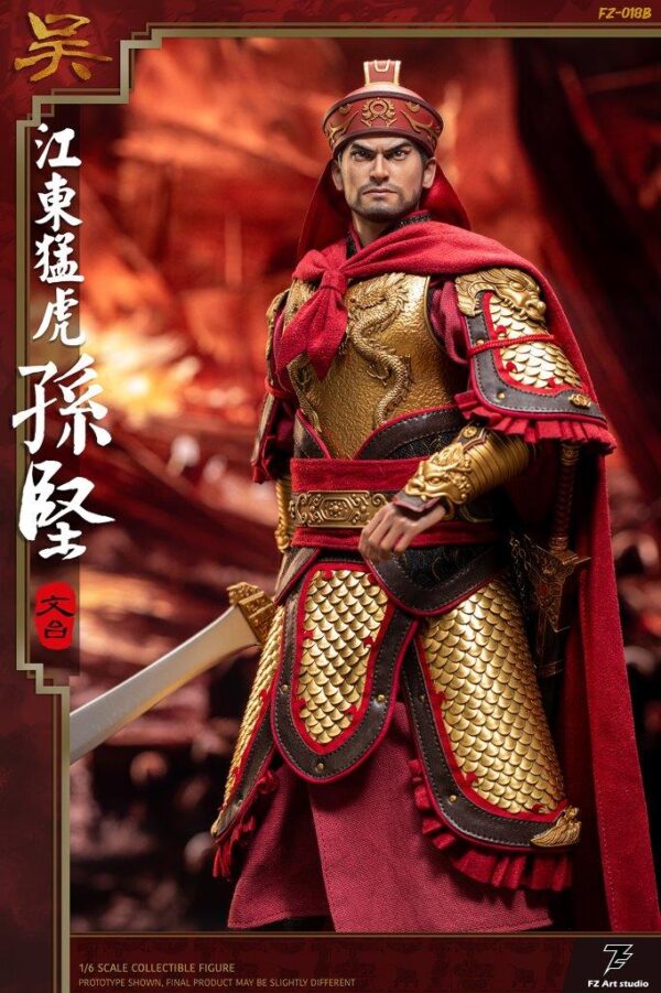 [FZ-0018B] Chapter Wu Jiang Dong Tiger Sun Jian Sun Wen Tai - Image 8