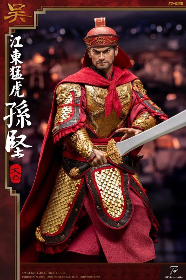 [FZ-0018B] Chapter Wu Jiang Dong Tiger Sun Jian Sun Wen Tai - Image 10