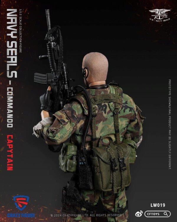 [CF-LW019] 1:12 SEAL Special Assault Team-Captain - Image 11