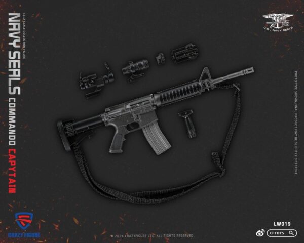 [CF-LW019] 1:12 SEAL Special Assault Team-Captain - Image 16