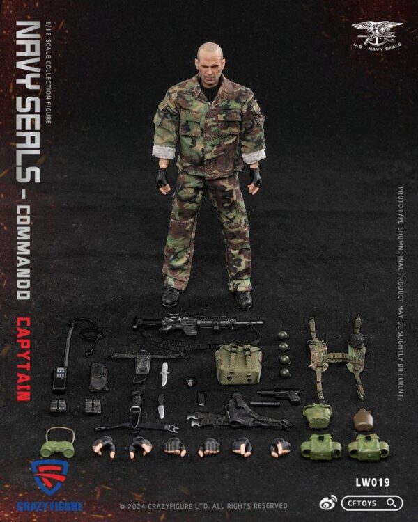 [CF-LW019] 1:12 SEAL Special Assault Team-Captain - Image 18