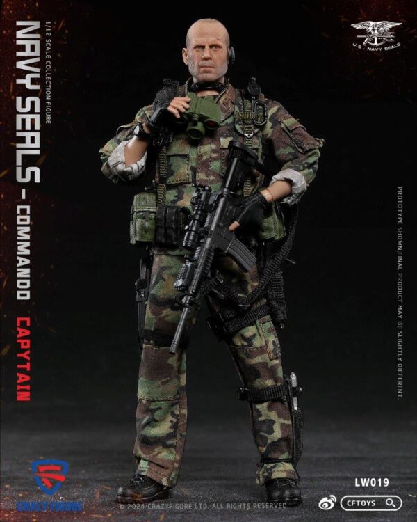 [CF-LW019] 1:12 SEAL Special Assault Team-Captain - Image 2