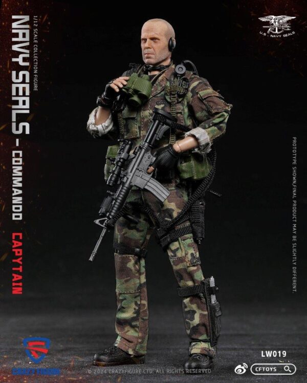 [CF-LW019] 1:12 SEAL Special Assault Team-Captain - Image 3