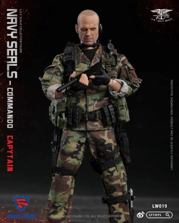 [CF-LW019] 1:12 SEAL Special Assault Team-Captain - Image 6