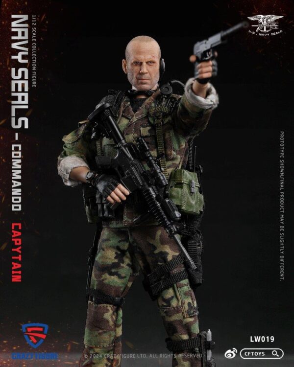 [CF-LW019] 1:12 SEAL Special Assault Team-Captain - Image 7