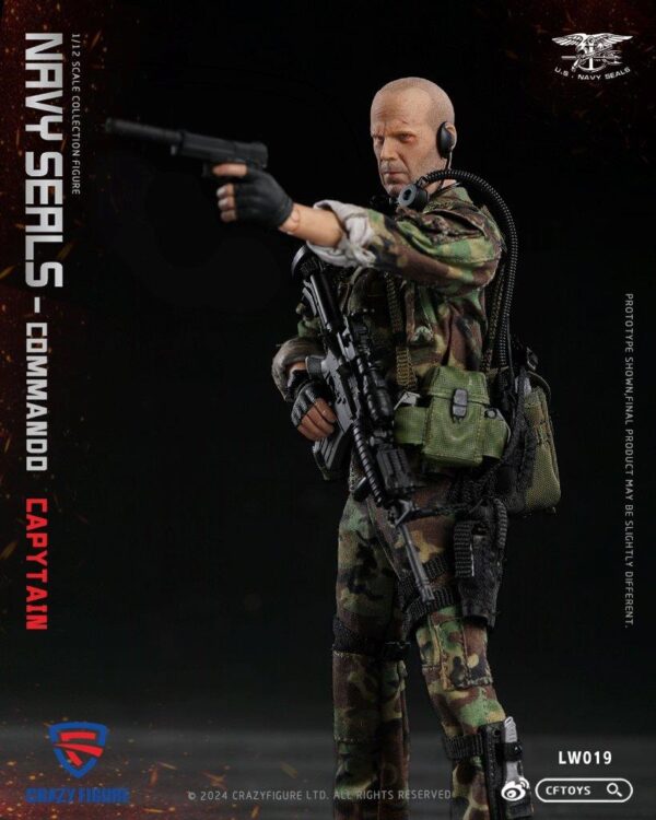 [CF-LW019] 1:12 SEAL Special Assault Team-Captain - Image 8