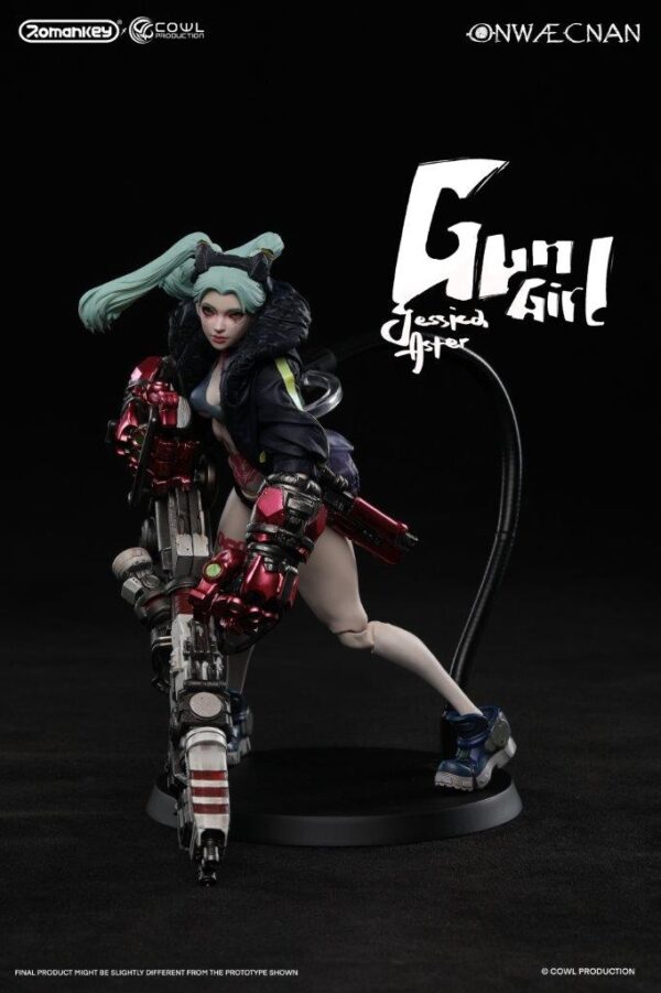 [ROM-2402] Gun Girl Action Figure Deluxe Edition - Image 2