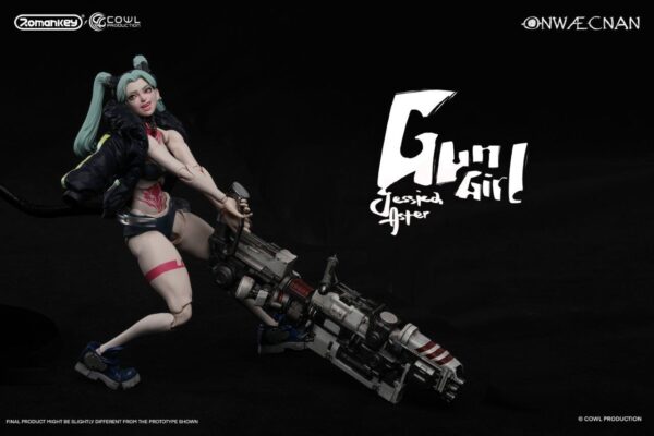[ROM-2402] Gun Girl Action Figure Deluxe Edition - Image 6