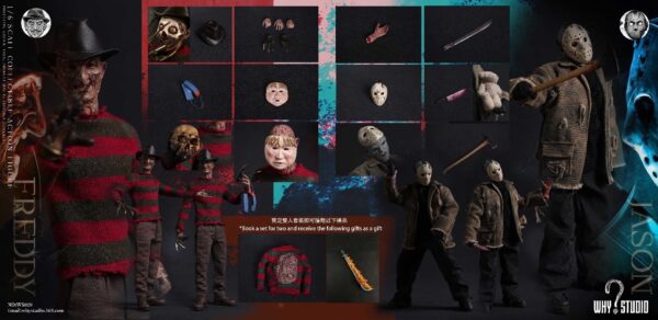 [WYS-020] Freddy vs Jason Twin Pack