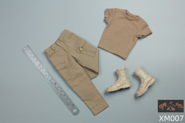 [XM-007] Military T-shirt & Pants Set - Image 2