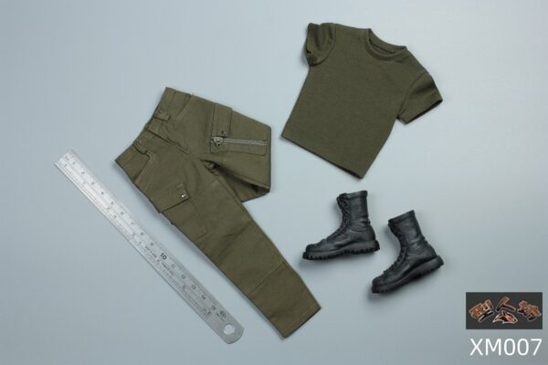 [XM-007] Military T-shirt & Pants Set - Image 7