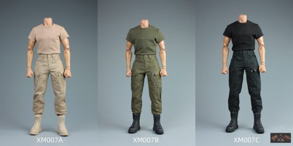 [XM-007] Military T-shirt & Pants Set