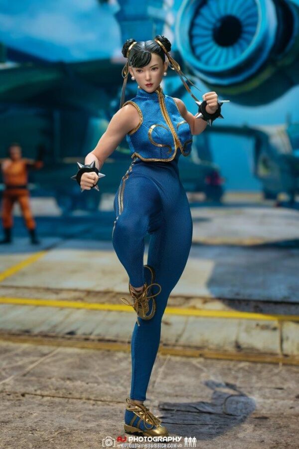 [MS-008B] Fighter Li Blue Jumpsuit Version - Image 9