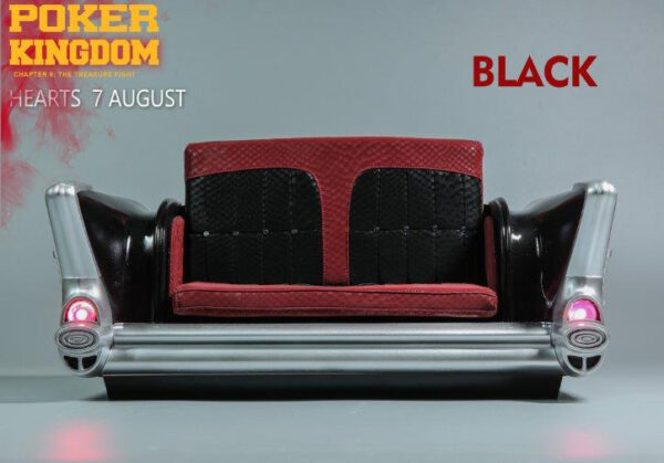 [DAM-GK029D] Poker Kingdom Hearts 7 BLACK Car Sofa