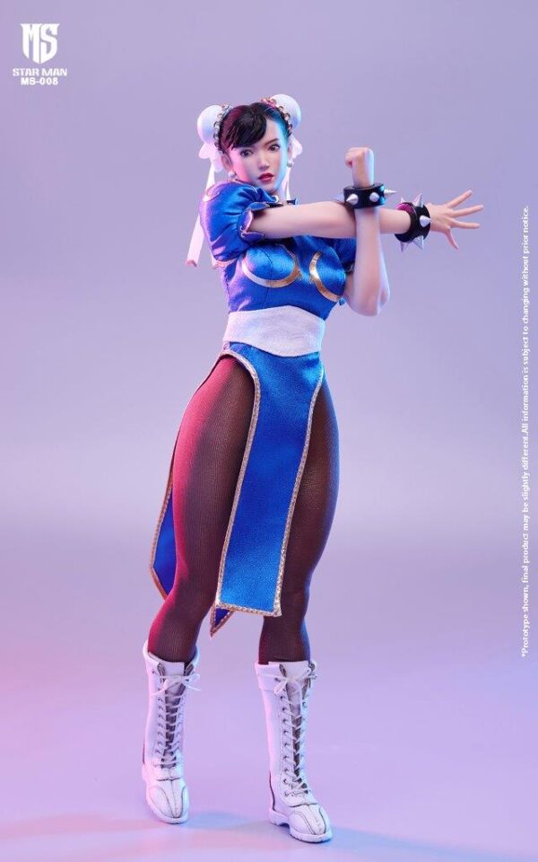 [MS-008A] Fighter Li Blue Cheongsam Version - Image 3
