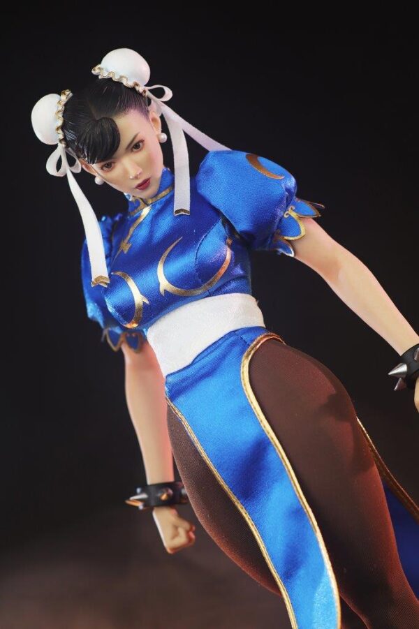 [MS-008A] Fighter Li Blue Cheongsam Version - Image 4