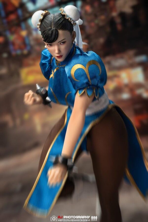 [MS-008A] Fighter Li Blue Cheongsam Version - Image 8