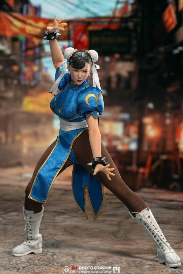 [MS-008A] Fighter Li Blue Cheongsam Version - Image 9