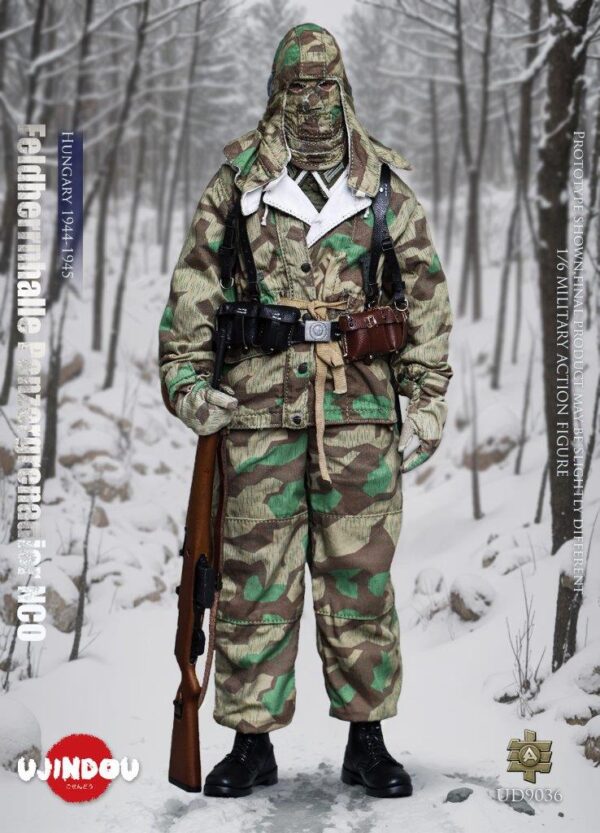 [UD-9036] WWII Feldherrnhalle Panzergrenadier NCO, Hungary 1944-1945 - Image 12