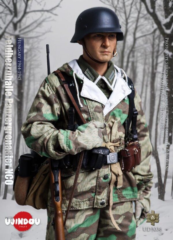 [UD-9036] WWII Feldherrnhalle Panzergrenadier NCO, Hungary 1944-1945 - Image 15