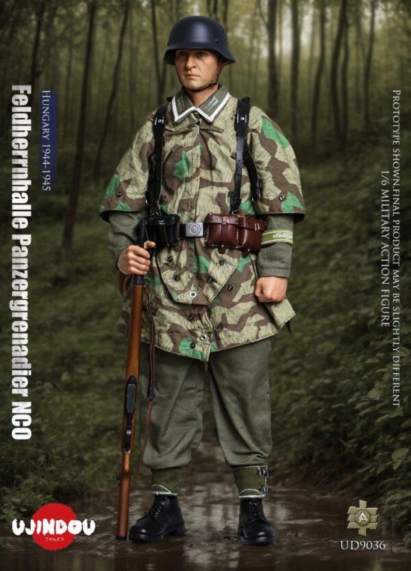 [UD-9036] WWII Feldherrnhalle Panzergrenadier NCO, Hungary 1944-1945 - Image 22