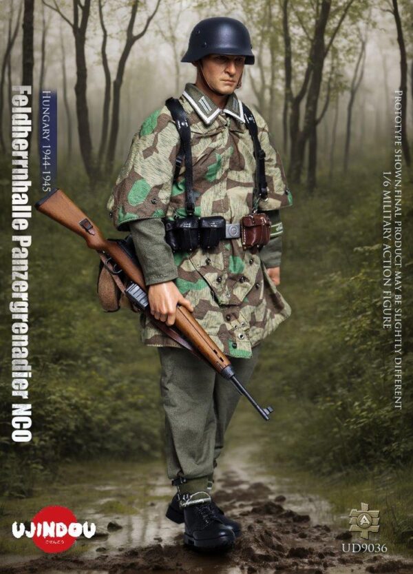 [UD-9036] WWII Feldherrnhalle Panzergrenadier NCO, Hungary 1944-1945 - Image 25