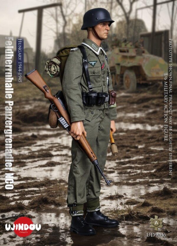 [UD-9036] WWII Feldherrnhalle Panzergrenadier NCO, Hungary 1944-1945 - Image 26