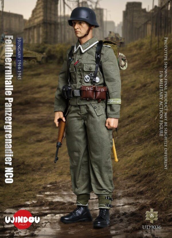 [UD-9036] WWII Feldherrnhalle Panzergrenadier NCO, Hungary 1944-1945 - Image 27