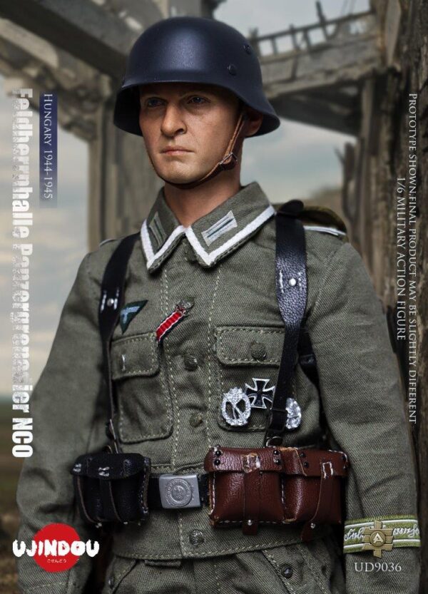 [UD-9036] WWII Feldherrnhalle Panzergrenadier NCO, Hungary 1944-1945 - Image 28