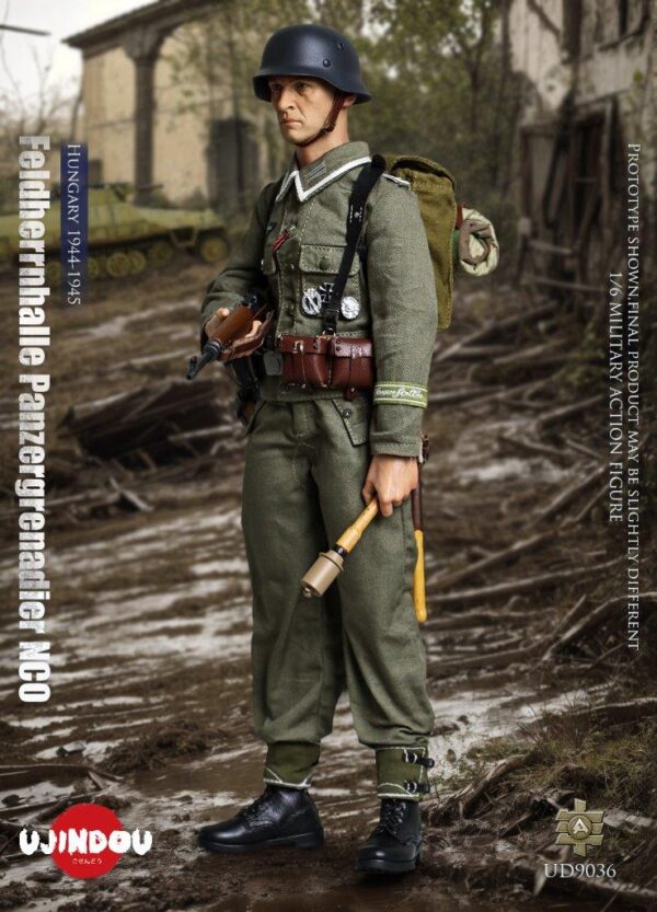 [UD-9036] WWII Feldherrnhalle Panzergrenadier NCO, Hungary 1944-1945 - Image 29