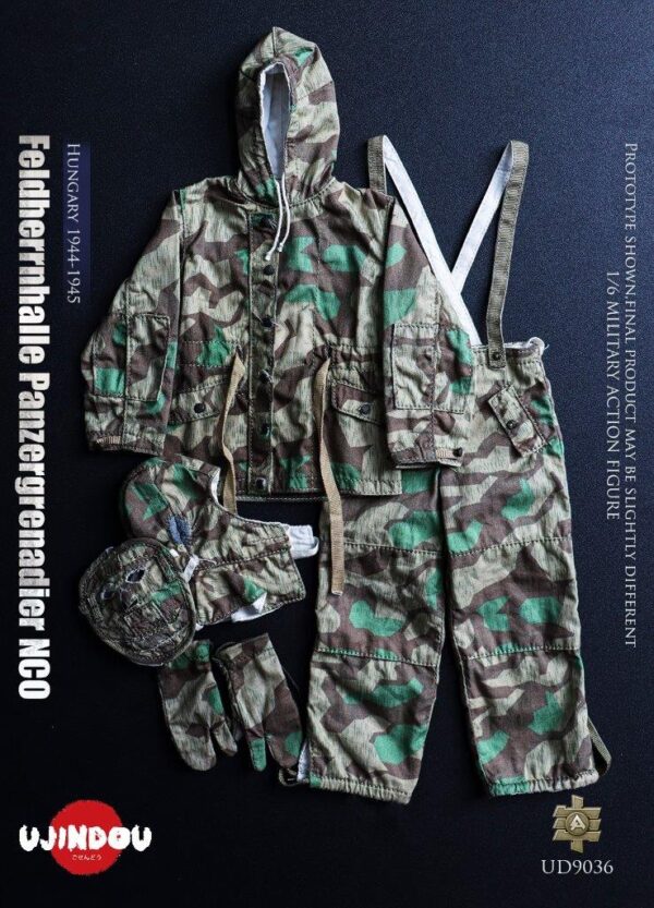 [UD-9036] WWII Feldherrnhalle Panzergrenadier NCO, Hungary 1944-1945 - Image 35