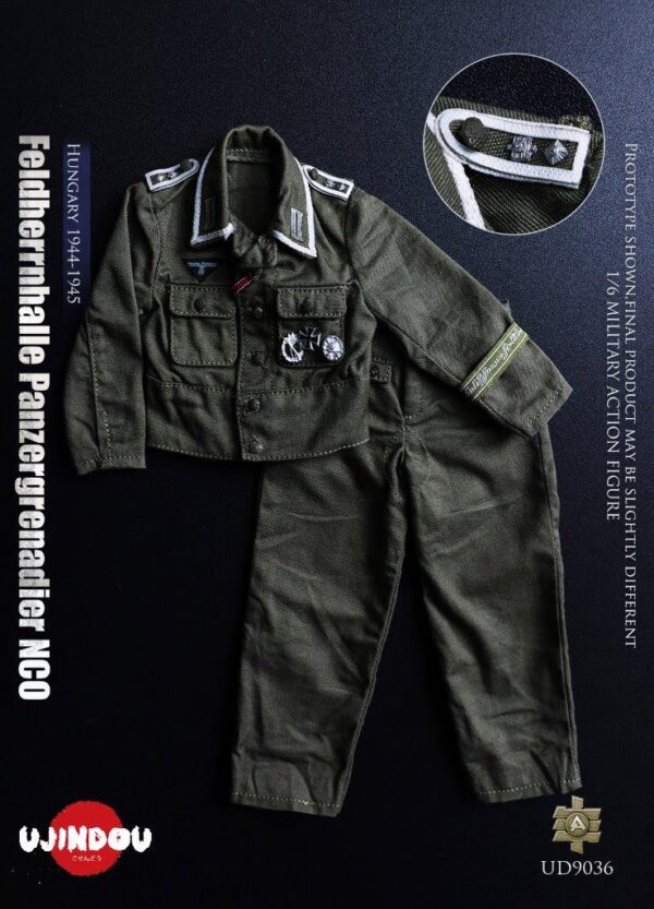 [UD-9036] WWII Feldherrnhalle Panzergrenadier NCO, Hungary 1944-1945 - Image 40