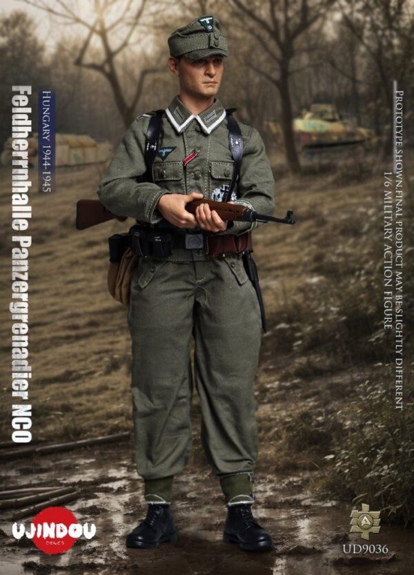 [UD-9036] WWII Feldherrnhalle Panzergrenadier NCO, Hungary 1944-1945 - Image 6