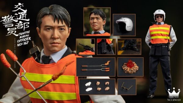 [WM-SN010] 1990s Royal Hong Kong Police officers from the Ministry of Transportation Zhou Sir
